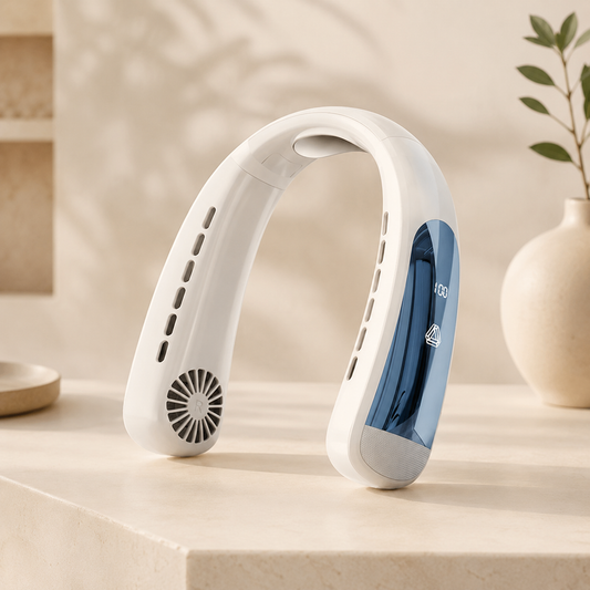 CoolWave™ NeckBreeze – Draagbare nekkoeler met 5 standen